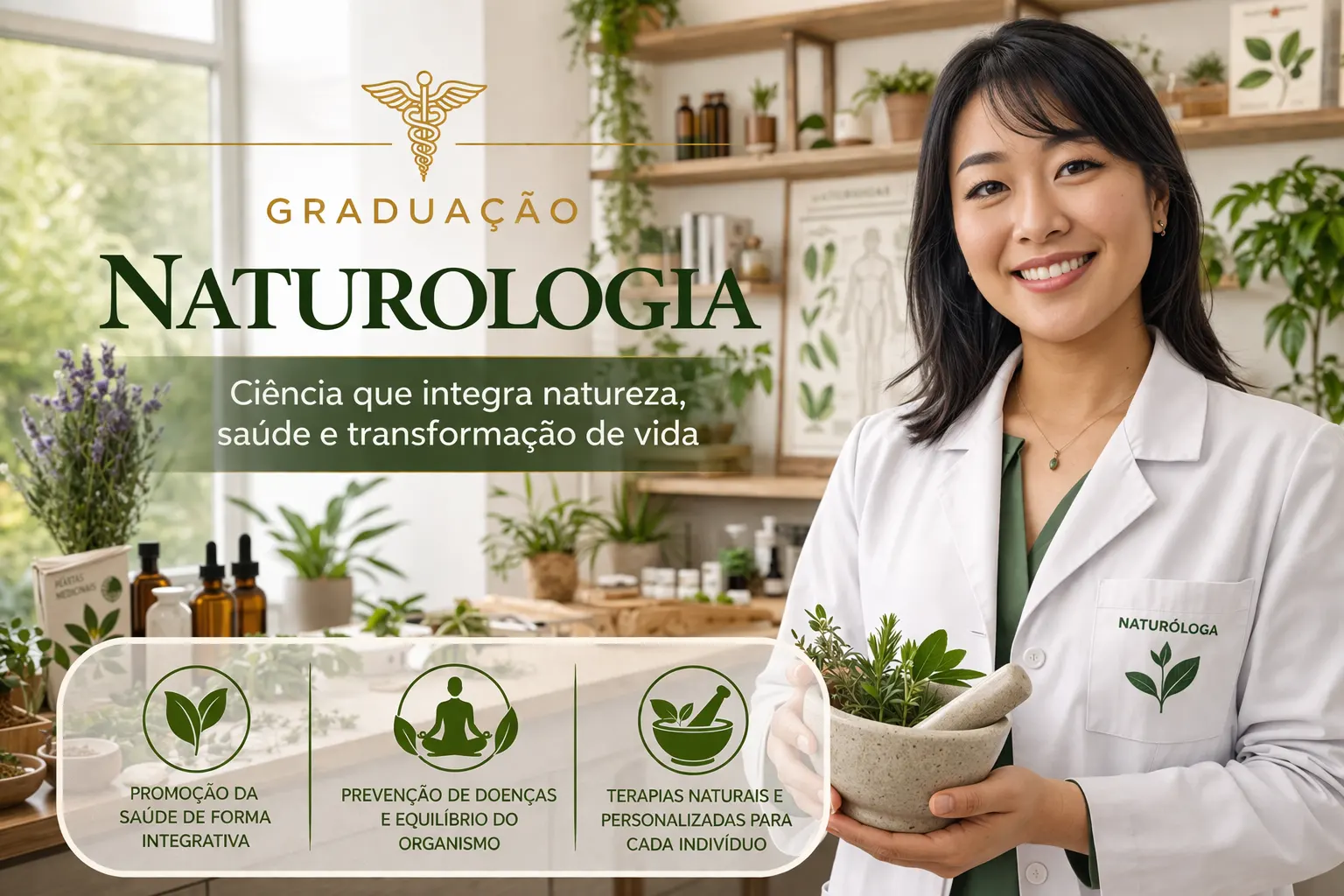Imagem do curso de Naturologia