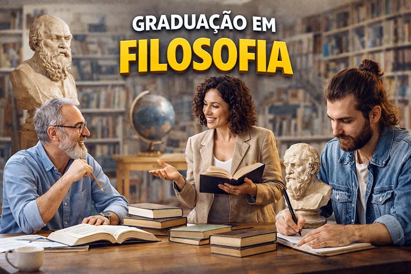 Imagem do curso de Filosofia