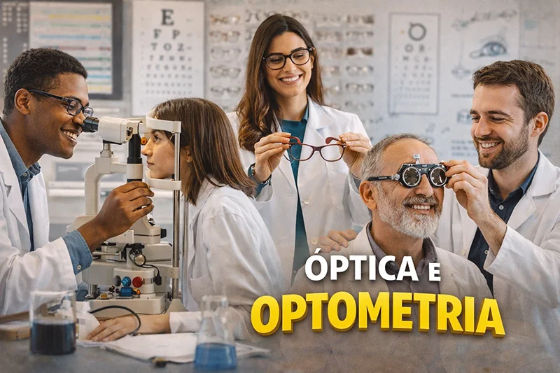 Imagem do curso de Óptica E Optometria